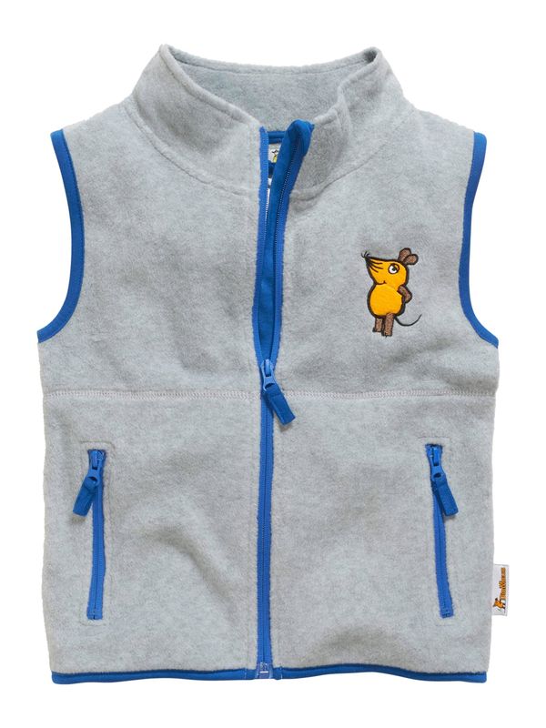 PLAYSHOES PLAYSHOES Prsluk 'DIE MAUS'  kraljevsko plava / limun / šafran / siva
