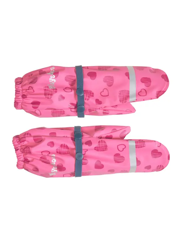 PLAYSHOES PLAYSHOES Rukavice 'Herzchen'  siva / ljubičasto plava / roza / ružičasta