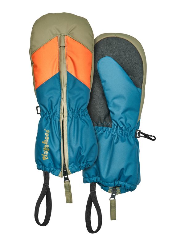 PLAYSHOES PLAYSHOES Rukavice  maslinasta / petrol / narančasta