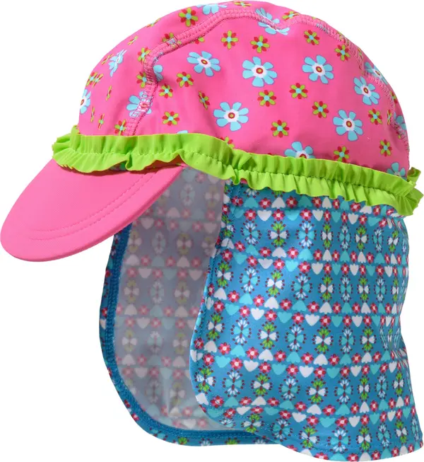 PLAYSHOES PLAYSHOES Šešir  nebesko plava / kivi zelena / roza