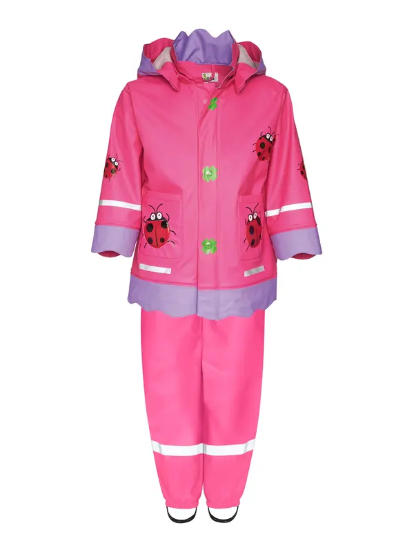 PLAYSHOES PLAYSHOES Tehničko odijelo 'Glückskäfer'  lavanda / roza / crvena / crna