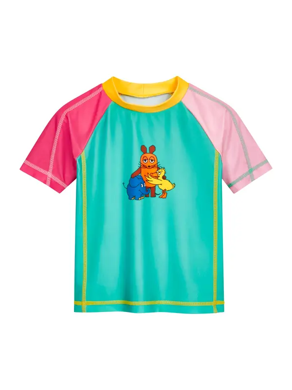 PLAYSHOES PLAYSHOES UV-zaštita 'Die Maus Freunde'  žuta / neonsko zelena / narančasta / roza