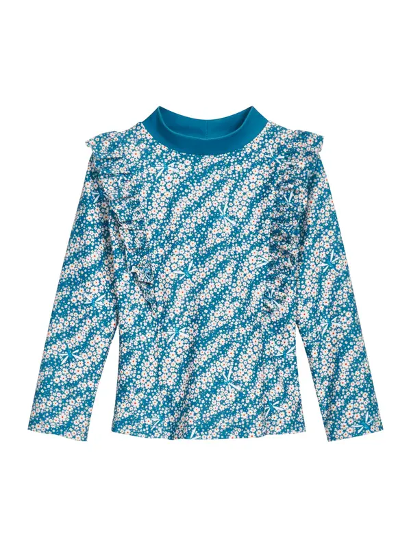 PLAYSHOES PLAYSHOES UV-zaštita  petrol / narančasta / prljavo bijela