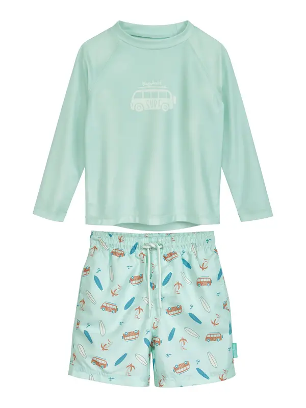 PLAYSHOES PLAYSHOES UV-zaštita  safirno plava / karamela / menta / bijela