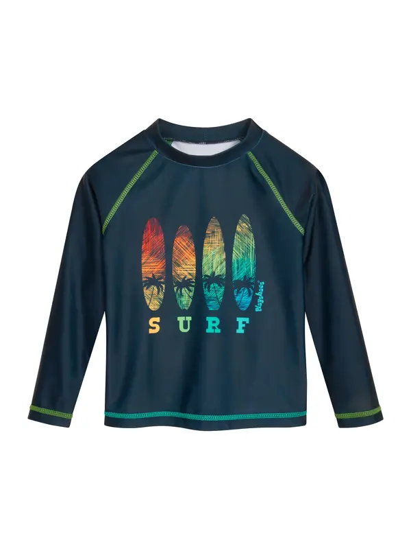 PLAYSHOES PLAYSHOES UV-zaštita 'Surf'  morsko plava / akvamarin / svijetlozelena / narančasta