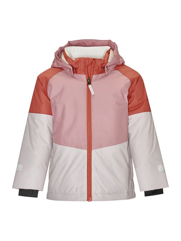 PLAYSHOES PLAYSHOES Zimska jakna  srebrno siva / ciglasto crvena / puder roza / prljavo roza