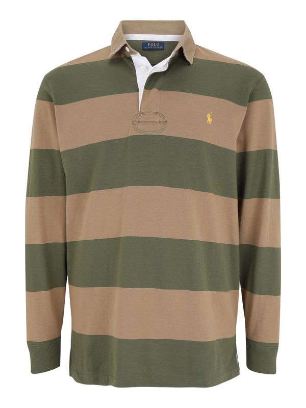Polo Ralph Lauren Big & Tall Polo Ralph Lauren Big & Tall Majica  bež / maslinasta
