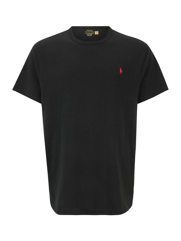 Polo Ralph Lauren Big & Tall Polo Ralph Lauren Big & Tall Majica  crvena / crna
