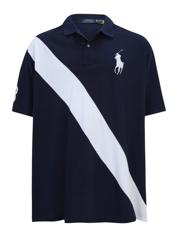 Polo Ralph Lauren Big & Tall Polo Ralph Lauren Big & Tall Majica  mornarsko plava / bijela
