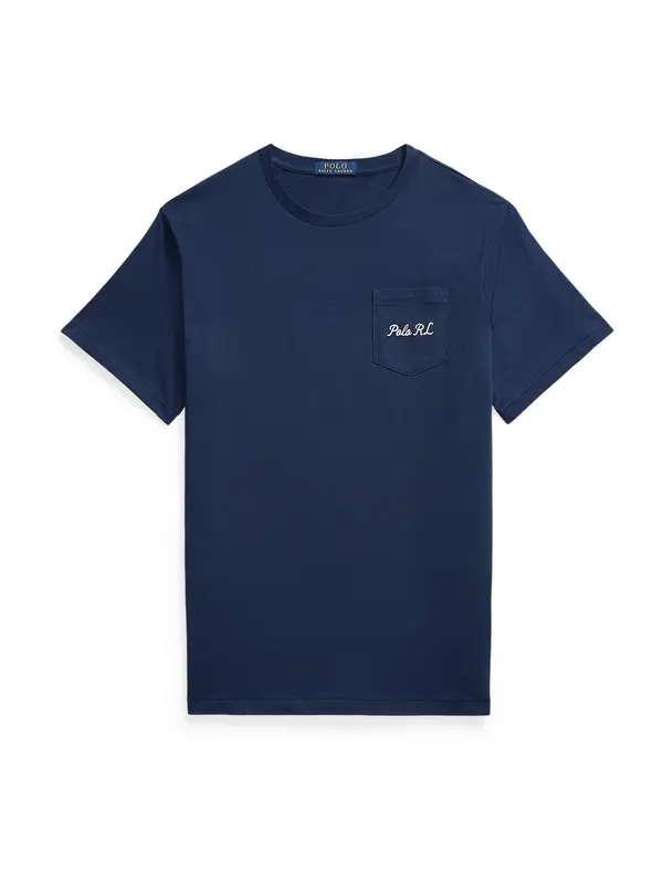 Polo Ralph Lauren Big & Tall Polo Ralph Lauren Big & Tall Majica  morsko plava / bijela