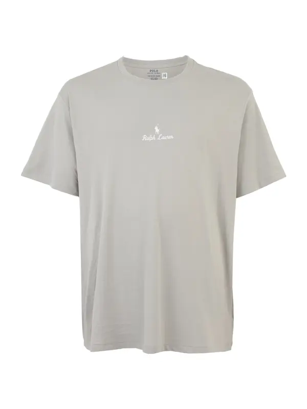 Polo Ralph Lauren Big & Tall Polo Ralph Lauren Big & Tall Majica  siva / bijela