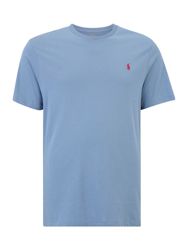 Polo Ralph Lauren Big & Tall Polo Ralph Lauren Big & Tall Majica  svijetloplava / crvena