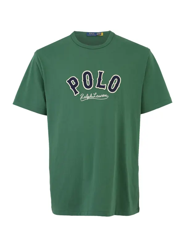 Polo Ralph Lauren Big & Tall Polo Ralph Lauren Big & Tall Majica  zelena / crna / bijela