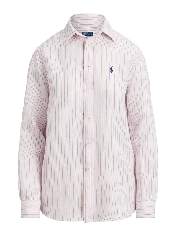 Polo Ralph Lauren Polo Ralph Lauren Bluza  plava / pastelno roza