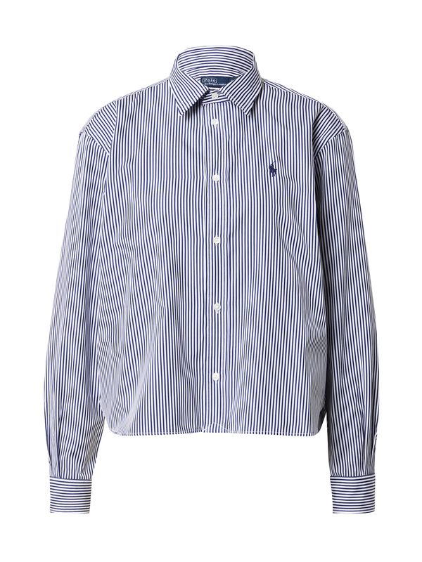 Polo Ralph Lauren Polo Ralph Lauren Bluza  tamno plava / bijela