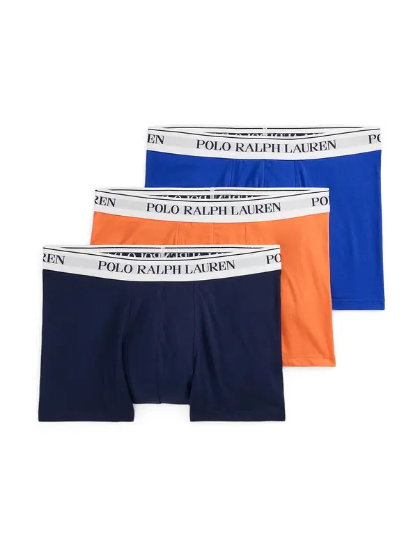 Polo Ralph Lauren Polo Ralph Lauren Bokserice 'Classic'  plava / mornarsko plava / narančasta / bijela
