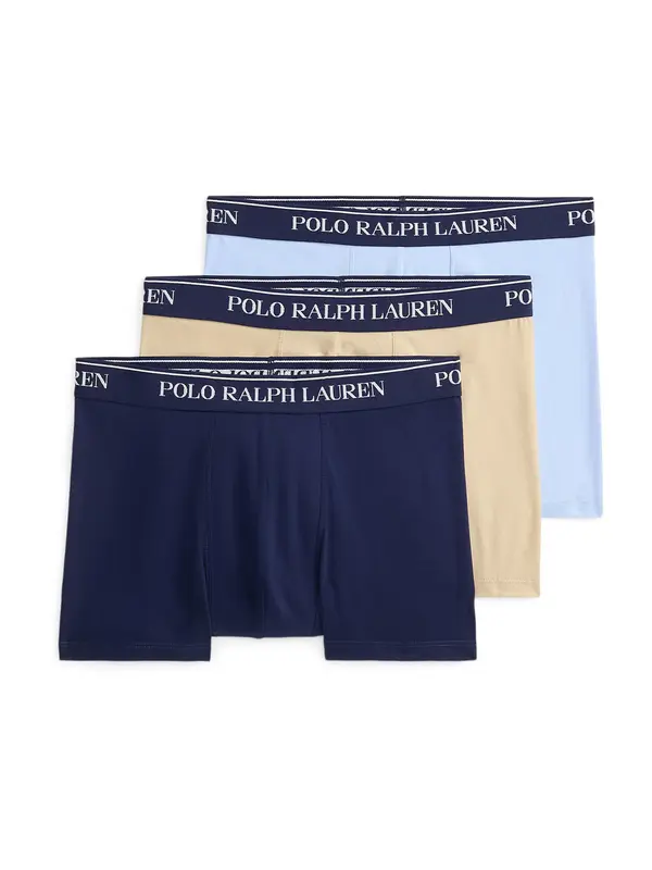 Polo Ralph Lauren Polo Ralph Lauren Bokserice 'CLSSIC'  bež / mornarsko plava / svijetloplava / prljavo bijela