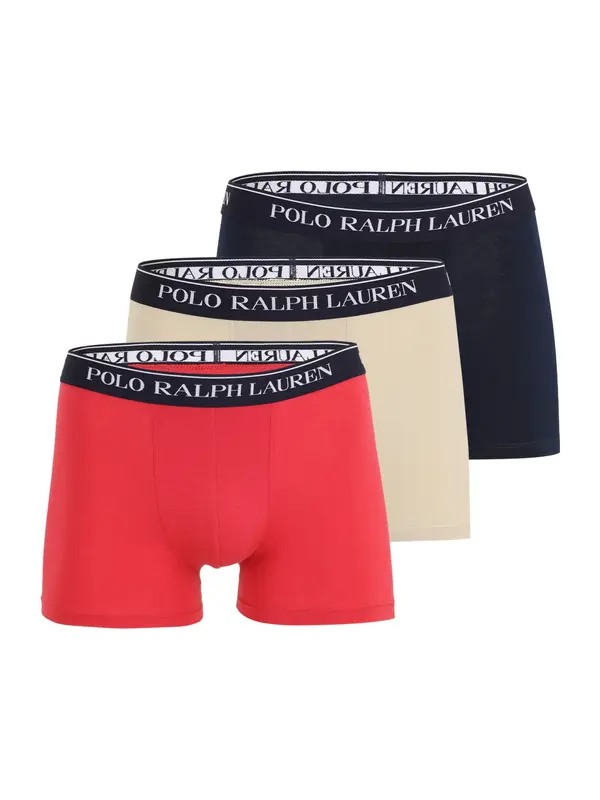 Polo Ralph Lauren Polo Ralph Lauren Bokserice 'CLSSIC'  bež / morsko plava / crvena / bijela
