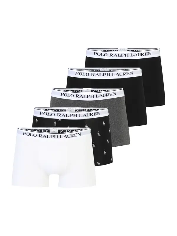 Polo Ralph Lauren Polo Ralph Lauren Bokserice 'CLSSIC'  svijetlosiva / crna / bijela