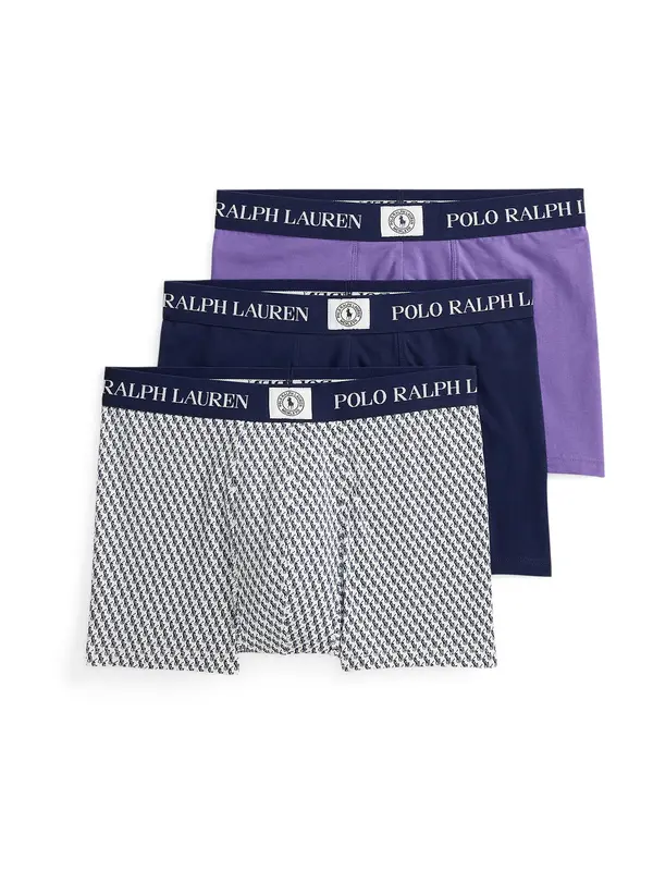 Polo Ralph Lauren Polo Ralph Lauren Bokserice  mornarsko plava / lavanda / prljavo bijela