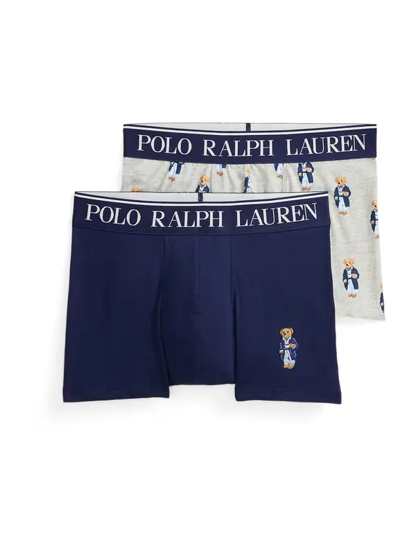 Polo Ralph Lauren Polo Ralph Lauren Bokserice  morsko plava / karamela / svijetlosiva / prljavo bijela