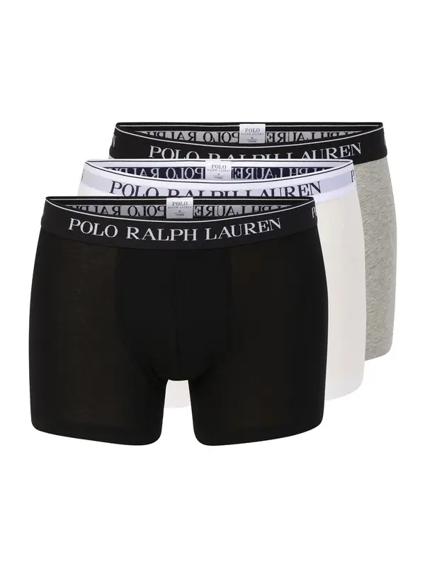 Polo Ralph Lauren Polo Ralph Lauren Bokserice  siva melange / crna / bijela / prljavo bijela