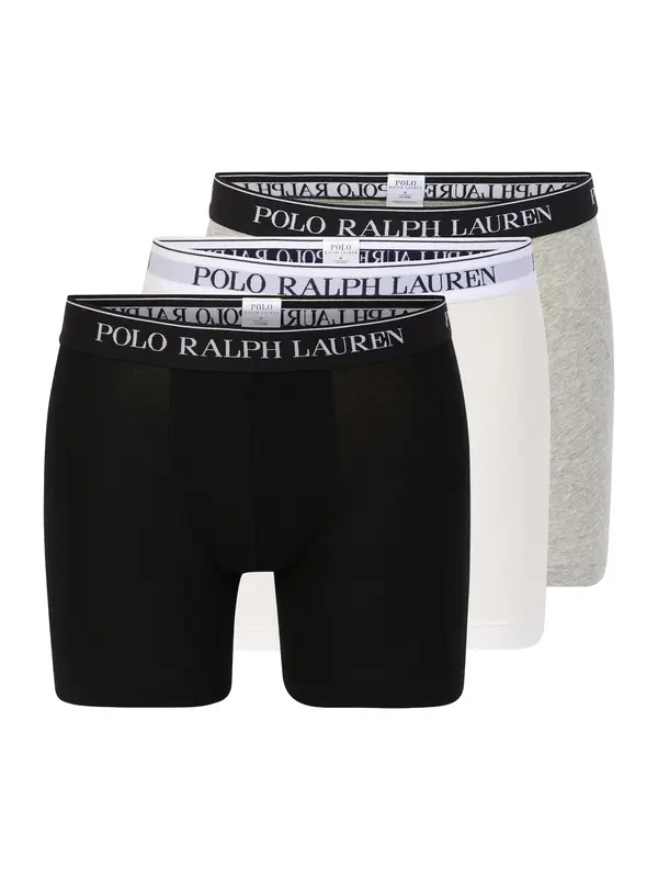 Polo Ralph Lauren Polo Ralph Lauren Bokserice  siva melange / crna / bijela