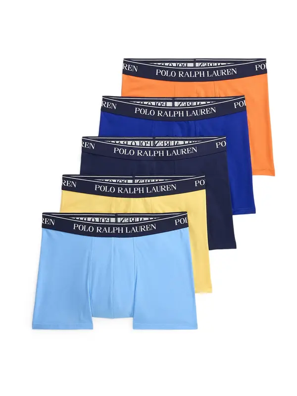 Polo Ralph Lauren Polo Ralph Lauren Bokserice 'Spring Start'  mornarsko plava / svijetloplava / tamno plava / žuta / narančasta