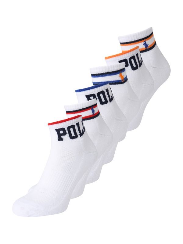 Polo Ralph Lauren Polo Ralph Lauren Čarape  mornarsko plava / kraljevsko plava / crvena / bijela