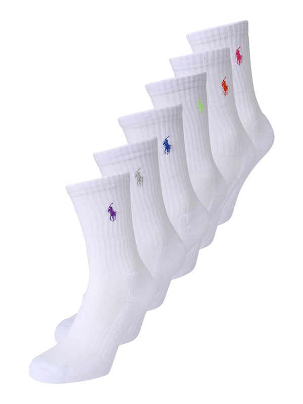 Polo Ralph Lauren Polo Ralph Lauren Čarape  plava / svijetlosiva / neonsko zelena / ljubičasta / narančasta / roza / bijela