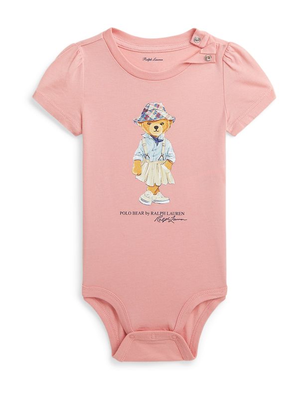 Polo Ralph Lauren Polo Ralph Lauren Dječji bodi  boja pijeska / svijetloplava / višnja / roza