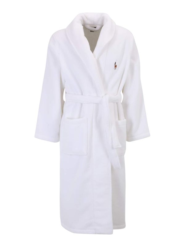 Ralph Lauren Polo Ralph Lauren Dugi kupaći ogrtač  smeđa / crvena / bijela