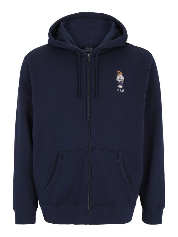 Polo Ralph Lauren Polo Ralph Lauren Gornji dio trenirke  mornarsko plava / zeleno smeđa / med / bijela