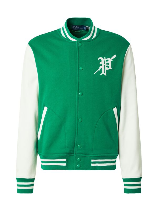 Polo Ralph Lauren Polo Ralph Lauren Gornji dio trenirke  zelena / bijela