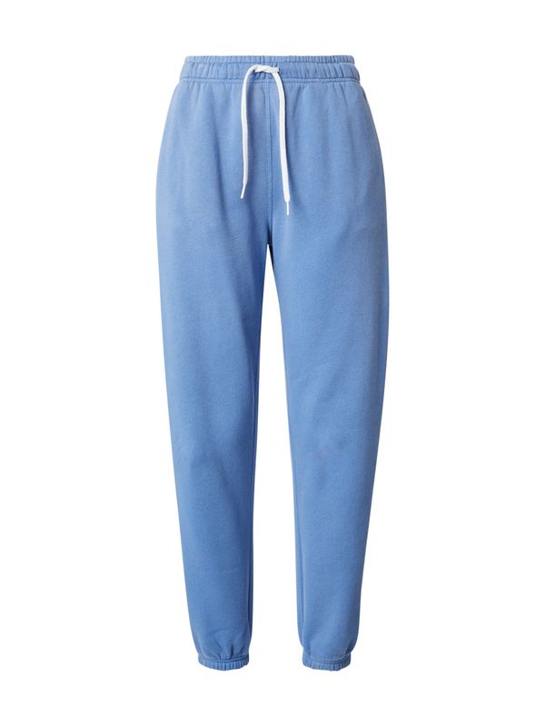 Polo Ralph Lauren Polo Ralph Lauren Hlače  nebesko plava / svijetložuta