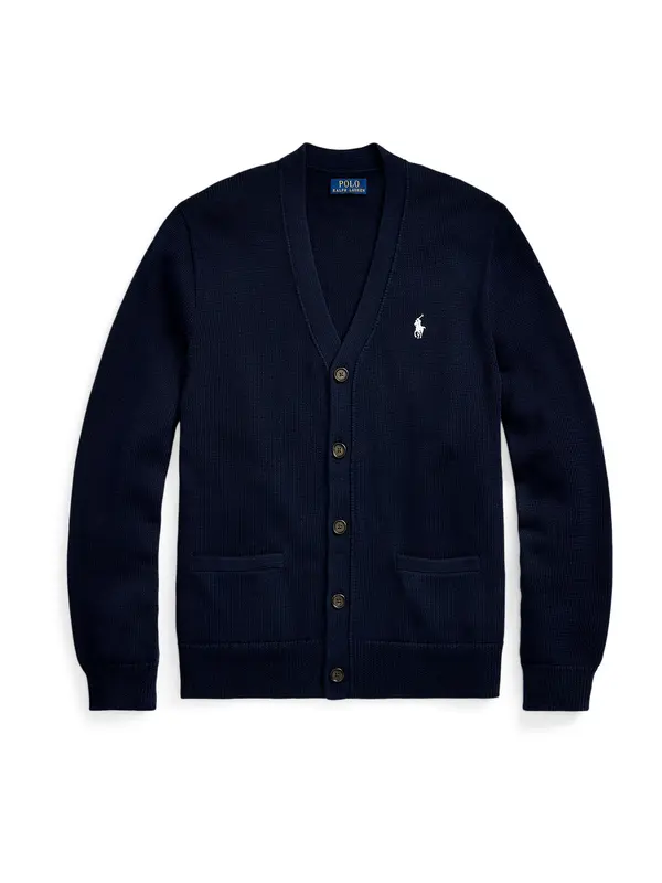 Polo Ralph Lauren Polo Ralph Lauren Kardigan  mornarsko plava / bijela