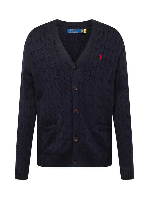 Polo Ralph Lauren Polo Ralph Lauren Kardigan  mornarsko plava / crvena