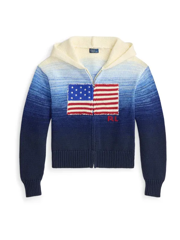 Polo Ralph Lauren Polo Ralph Lauren Kardigan  plava / mornarsko plava / tamno crvena / bijela