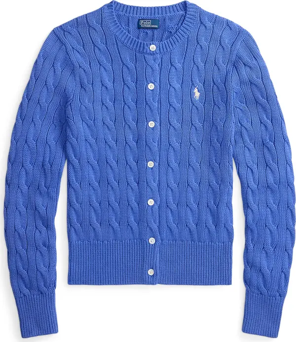 Polo Ralph Lauren Polo Ralph Lauren Kardigan  svijetlobež / kraljevsko plava