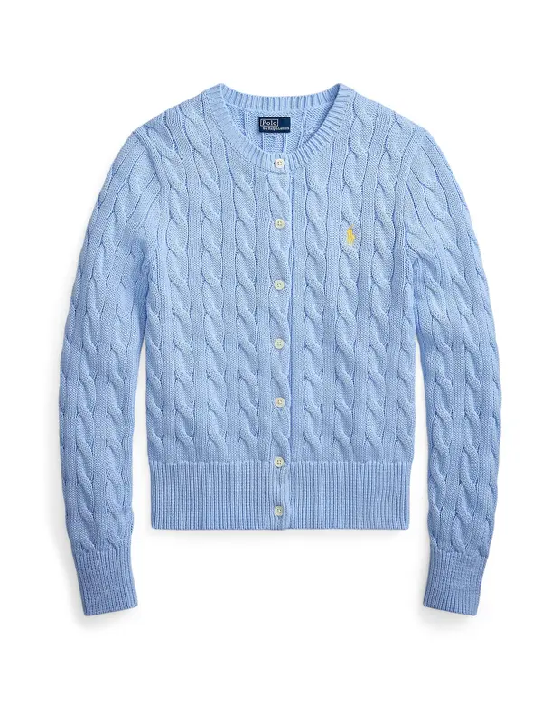 Polo Ralph Lauren Polo Ralph Lauren Kardigan  svijetloplava / žuta