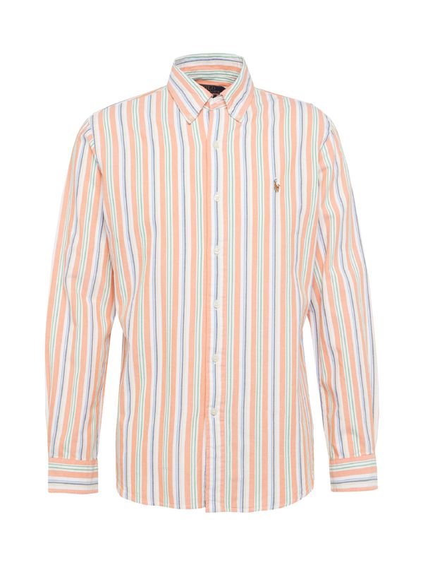 Polo Ralph Lauren Polo Ralph Lauren Košulja  golublje plava / svijetlozelena / breskva / bijela