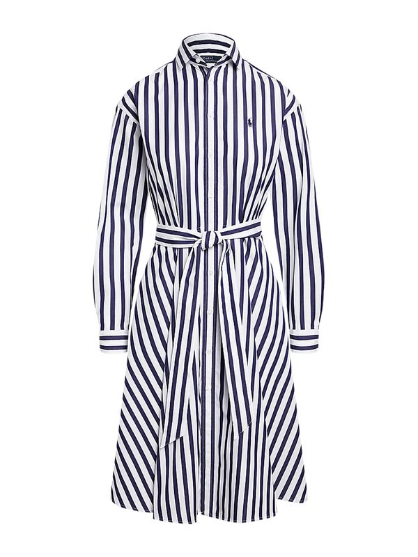 Polo Ralph Lauren Polo Ralph Lauren Košulja haljina 'ELA'  mornarsko plava / bijela