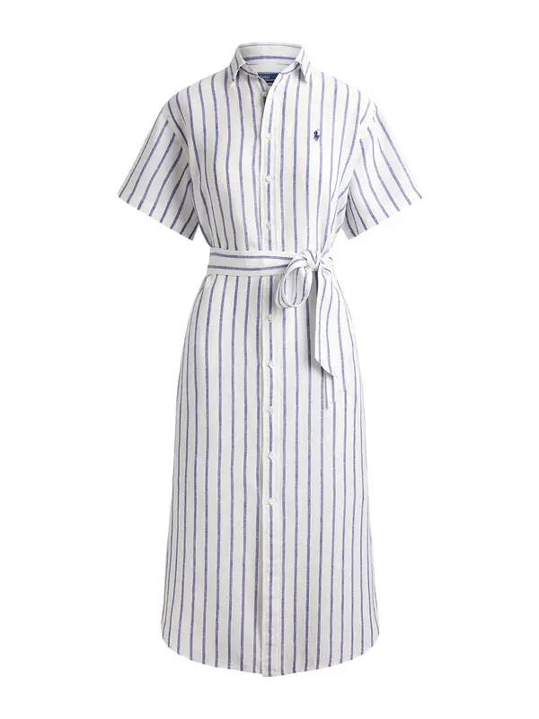 Polo Ralph Lauren Polo Ralph Lauren Košulja haljina  plava / bijela