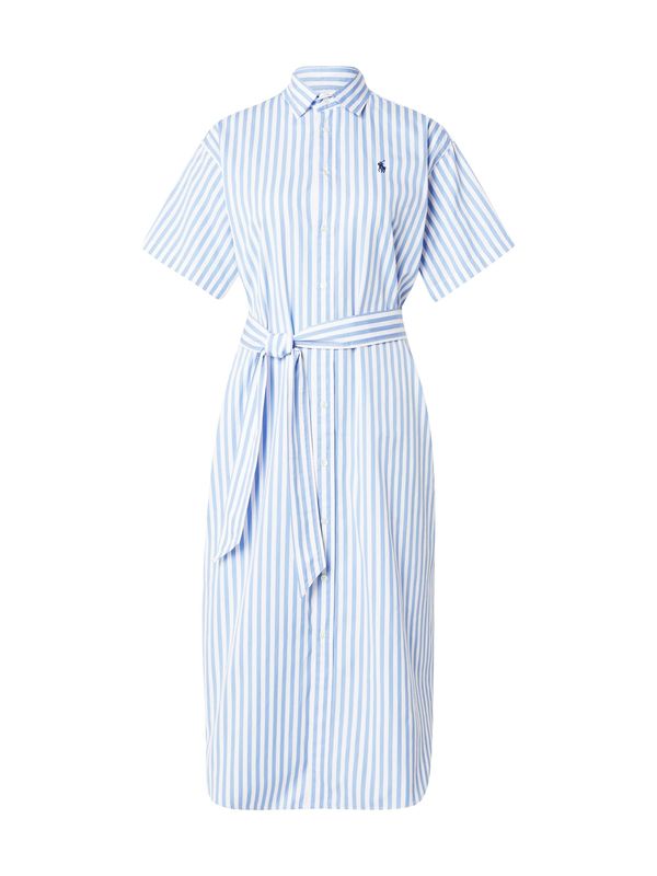 Polo Ralph Lauren Polo Ralph Lauren Košulja haljina  svijetloplava / bijela