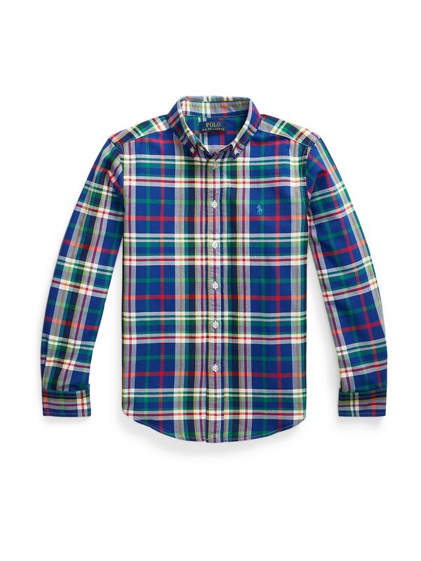 Polo Ralph Lauren Polo Ralph Lauren Košulja  kobalt plava / kivi zelena / crvena / bijela