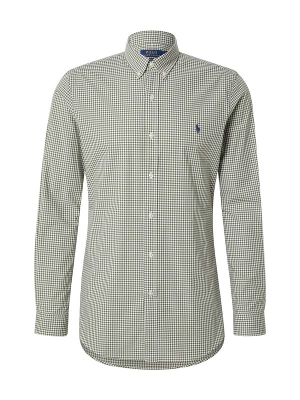 Polo Ralph Lauren Polo Ralph Lauren Košulja  maslinasta / bijela