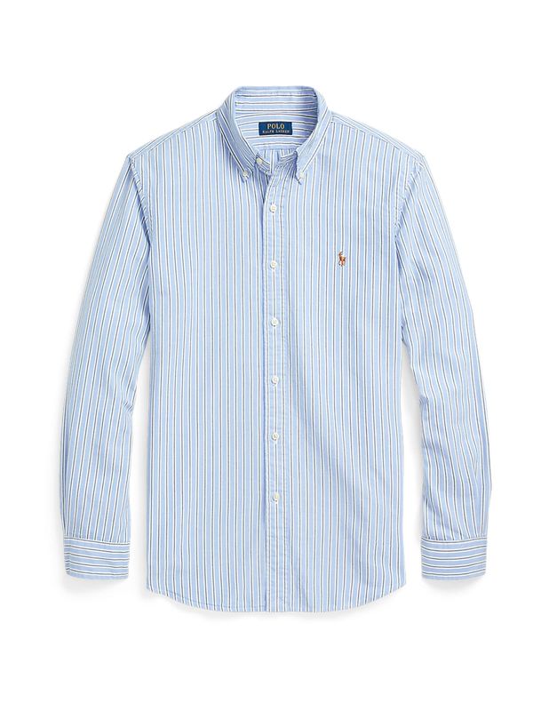 Ralph Lauren Polo Ralph Lauren Košulja  morsko plava / svijetloplava / cappuccino / bijela