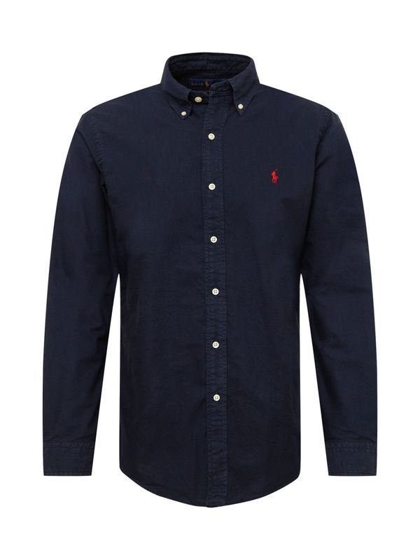 Polo Ralph Lauren Polo Ralph Lauren Košulja  noćno plava / vatreno crvena