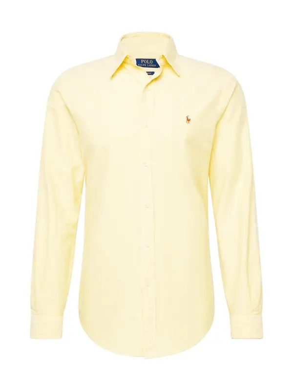 Polo Ralph Lauren Polo Ralph Lauren Košulja  svijetloplava / konjak / žuta / bijela