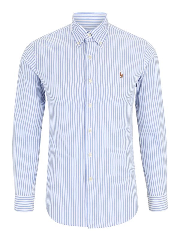 Polo Ralph Lauren Polo Ralph Lauren Košulja  svijetloplava / smeđa / bijela